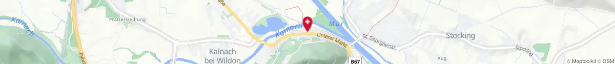 Kartendarstellung des Standorts für Apotheke Zur Mariahilf in 8410 Wildon